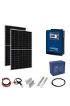TommaTech 1KW Solar Enerji Paketi - 12V 900W - Karavan & Bağ Evi - Rka Enerji