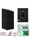 Solinved 1.6 kW Jel Akülü Hazır Solar Paket 
