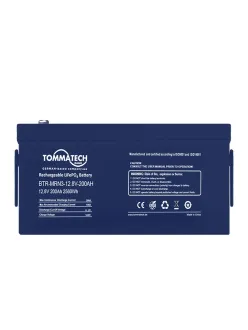 TommaTech 25.6V 200Ah LFP Marine Batarya ABS PC Kasa LiFePO4