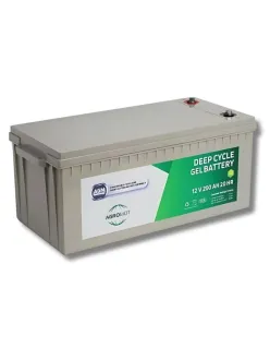 Agromot 12V 200Ah Jel Akü - Nano Carbon Deep Cycle