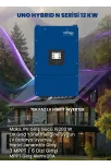 TommaTech Uno Hybrid N Serisi 12kW Tek Faz Hibrit İnverter